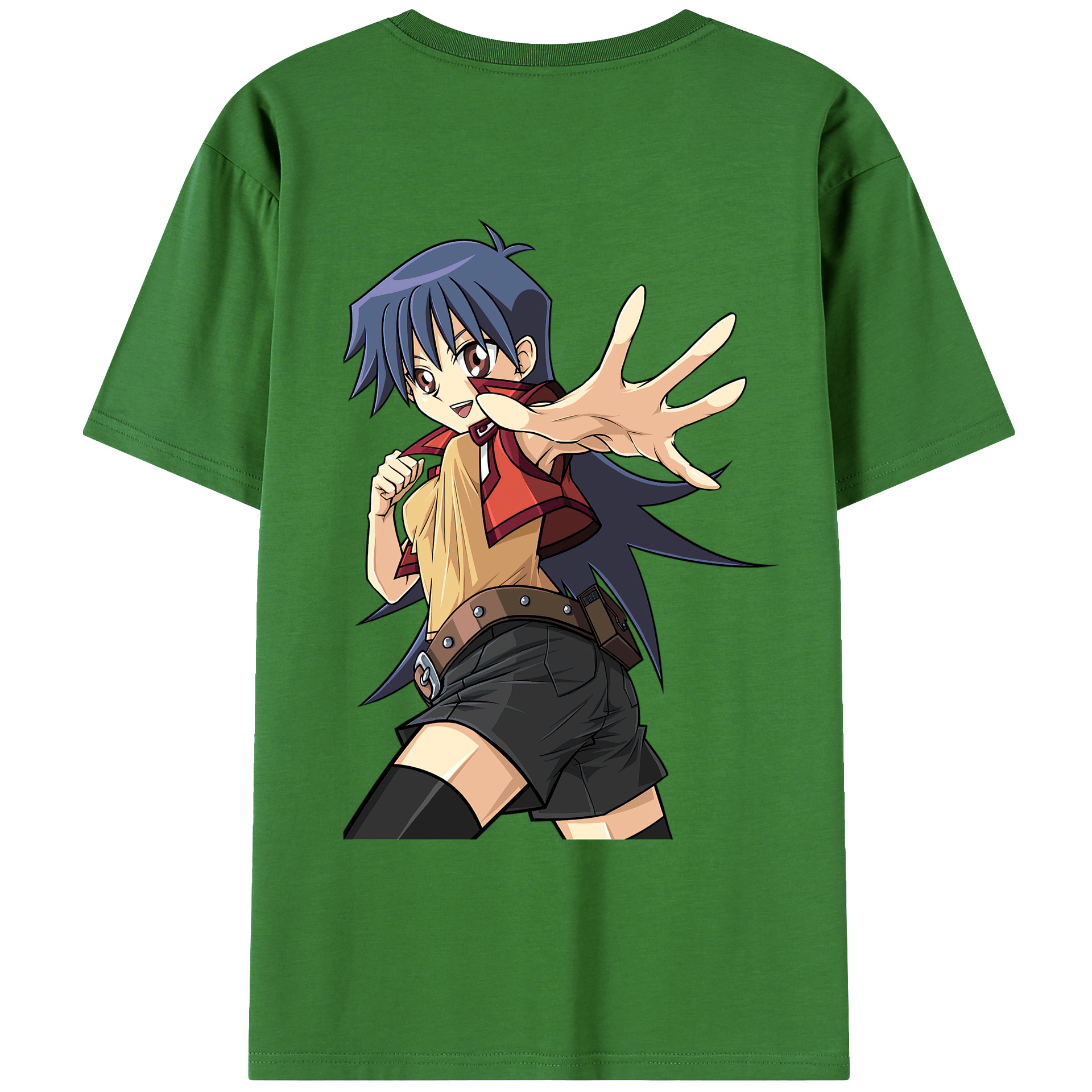 （画像用） 遊☆戯☆王 Yu-Gi-Oh! レディース半袖Tシャツ(バックプリント)